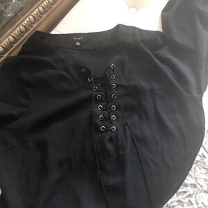 Elegant sheer blouse